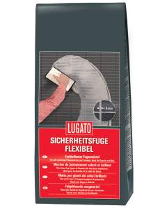 Lugato Sicherheitsfuge flexibel Silbergrau 1 kg 7x10x25.5 cm Silbergrau