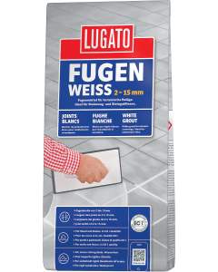 Lugato Fugenmörtel 5 kg Weiss