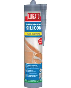 Lugato Wetterschutz-Silikon Wie Gummi 310 ml